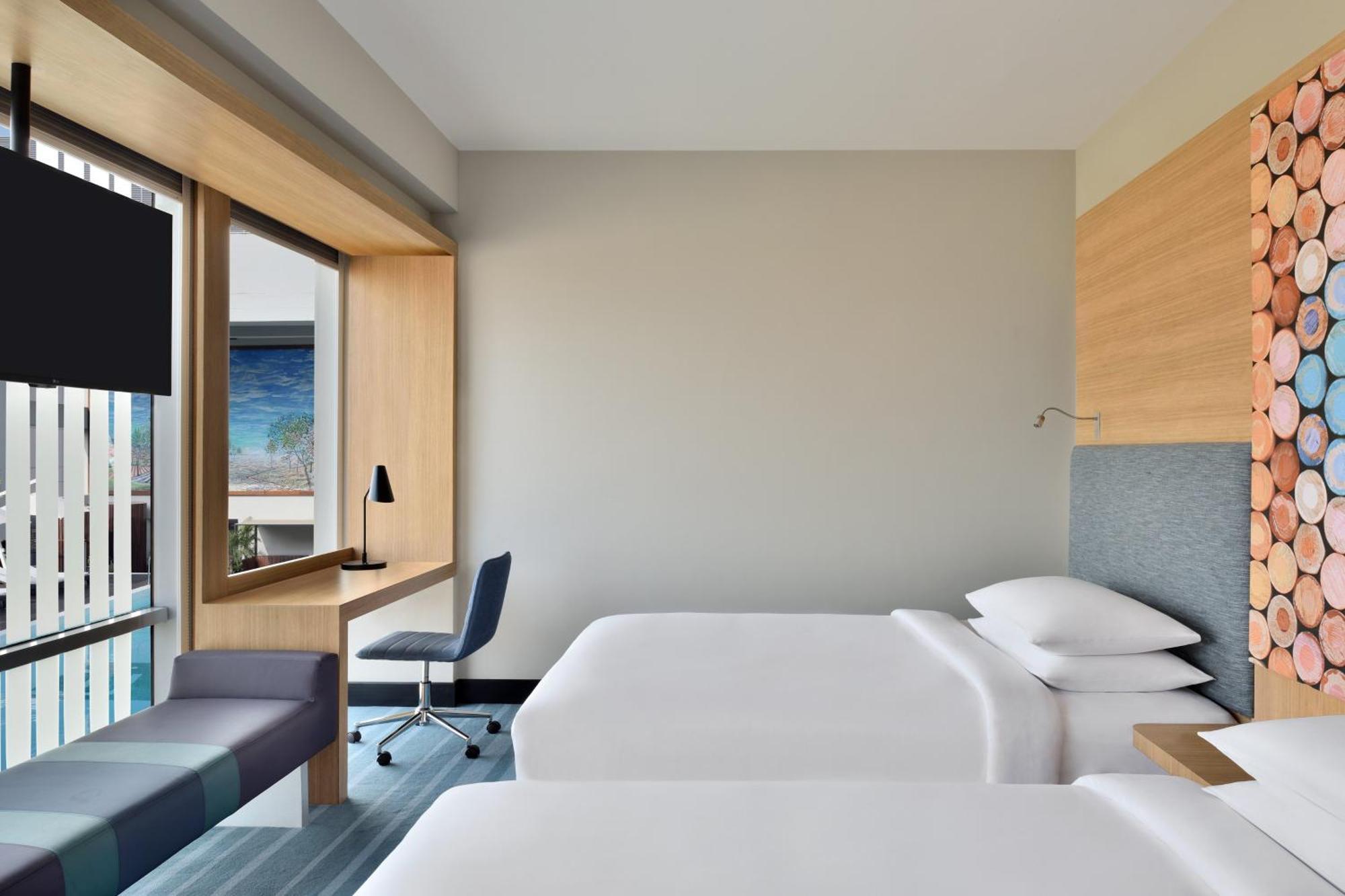 Aloft New Delhi Aerocity Εξωτερικό φωτογραφία A guest room at the hotel